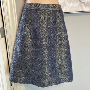 Modcloth (Moon) Brocade Skirt